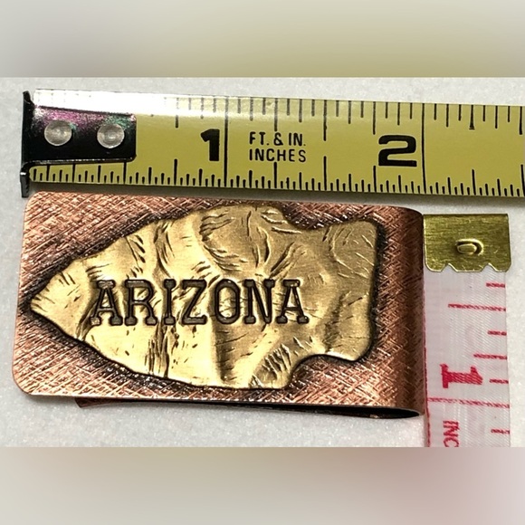 Arizona Brass Tone Money Clip - Picture 3 of 6